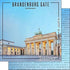 Travel Coordinates Collection Brandenburg Gate, Germany 12 x 12 Double-Sided Scrapbook Paper by Scrapbook Customs - Scrapbook Supply Companies