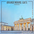 Travel Coordinates Collection Brandenburg Gate, Germany 12 x 12 Double-Sided Scrapbook Paper by Scrapbook Customs - Scrapbook Supply Companies