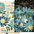 Staples Collection Shades of Blue Flower Assortment by Graphic 45-81 assorted pieces - Scrapbook Supply Companies