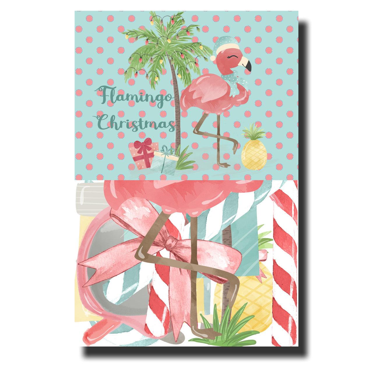 Flamingo Christmas Collection Laser Cut Ephemera Embellishments by SSC Designs