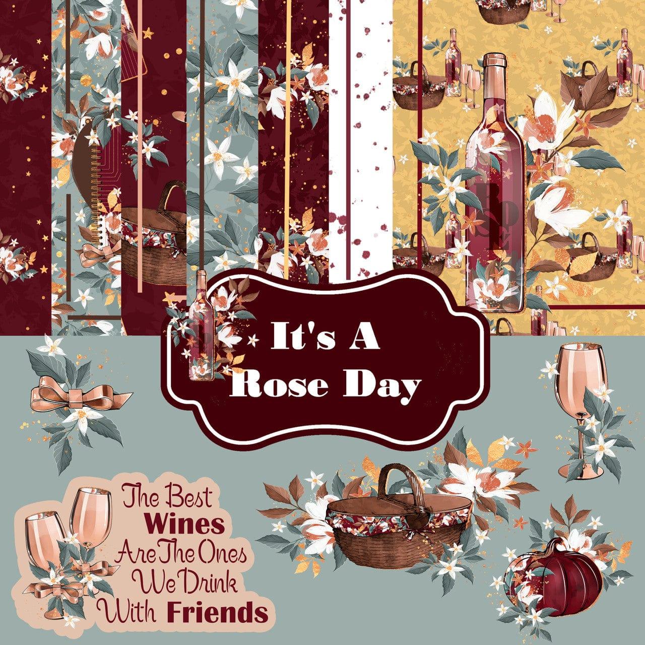 It's A Rose Day 12 x 12 Scrapbook Paper & Embellishment Kit by SSC Designs