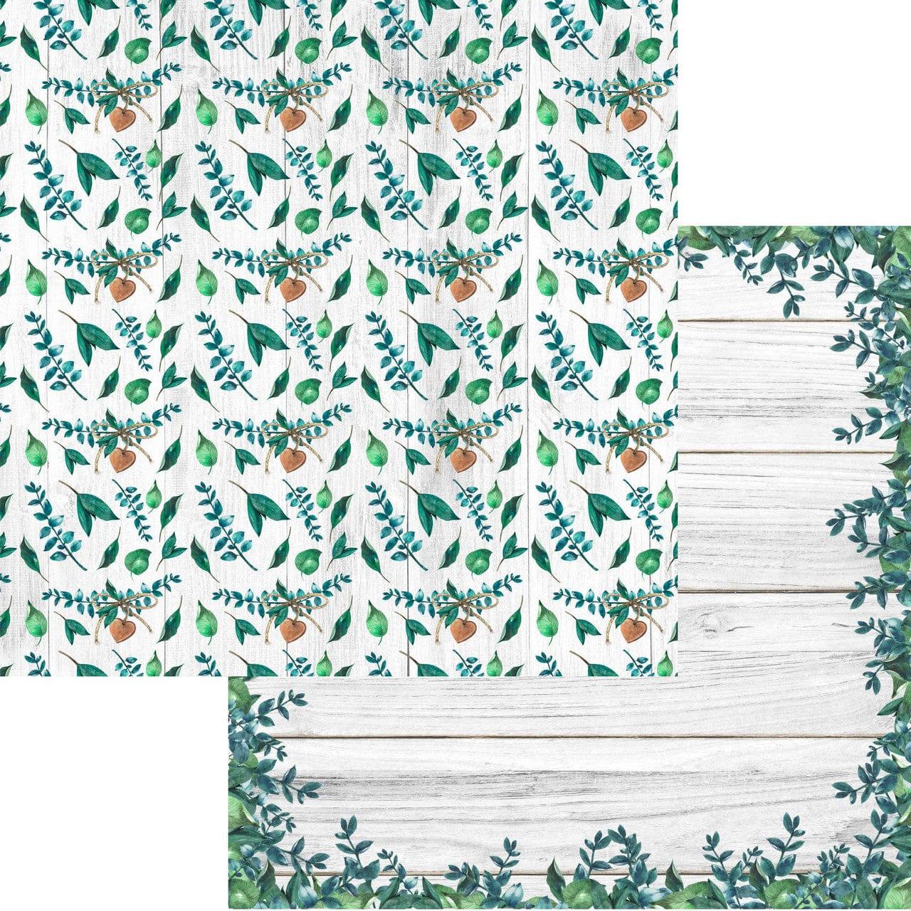 Rustic Wedding Collection To Have & To Hold 12 x 12 Double-Sided Scrapbook Paper by SSC Designs