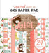 Baby Girl Collection 6 x 6 Paper Pad by Echo Park Paper - 24 Double-Sided Papers - Scrapbook Supply Companies