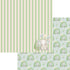 Baby Elephant Collection Stripes 12 x 12 Double-Sided Scrapbook Paper by SSC Designs - Scrapbook Supply Companies