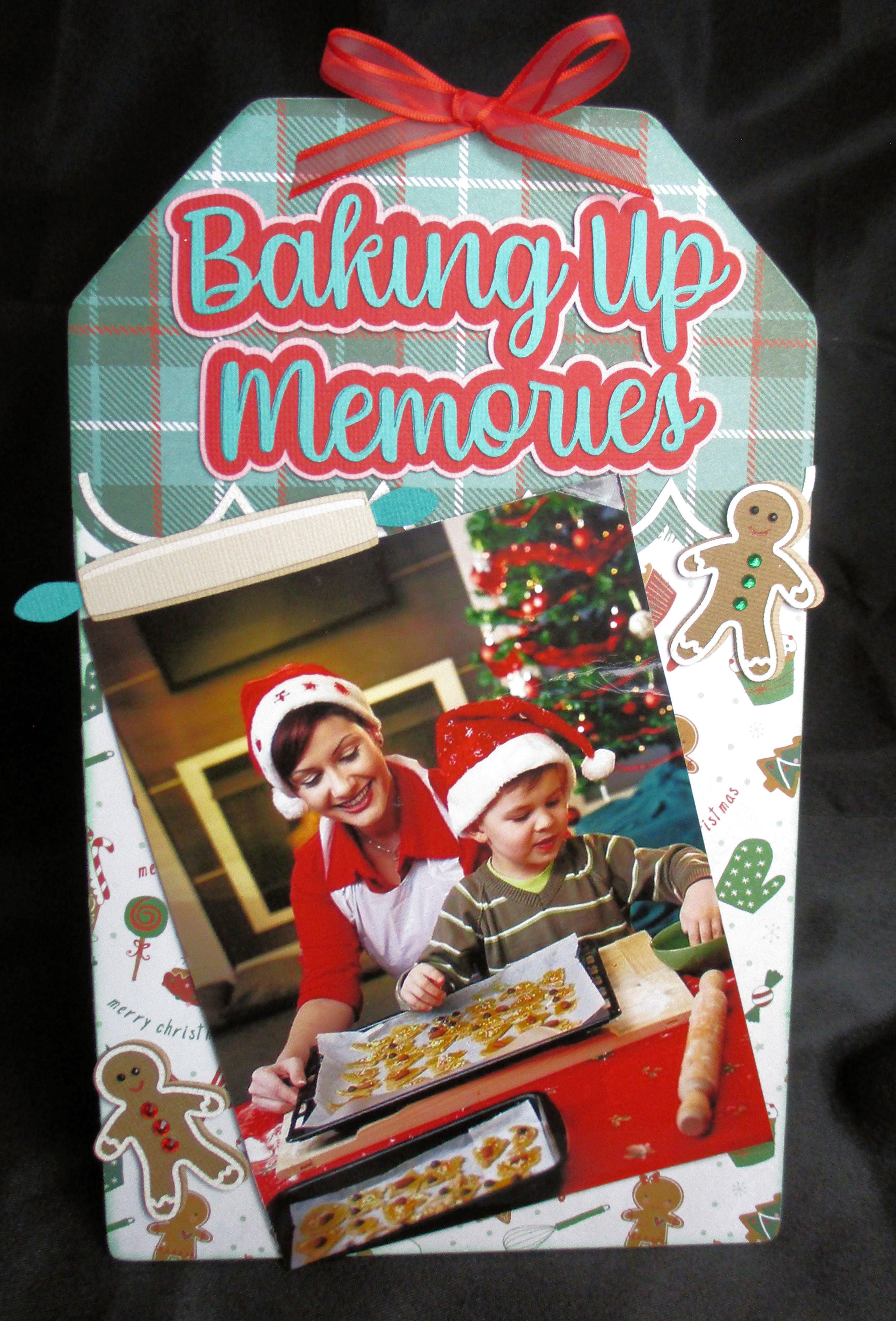 Baking Up Memories 6.5 x 10 Interactive, Magnetic Photo Frame & Accessory Magnets by SSC Designs