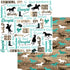 Cowgirls Collection Wild Horses 12 x 12 Double-Sided Scrapbook Paper by SSC Designs