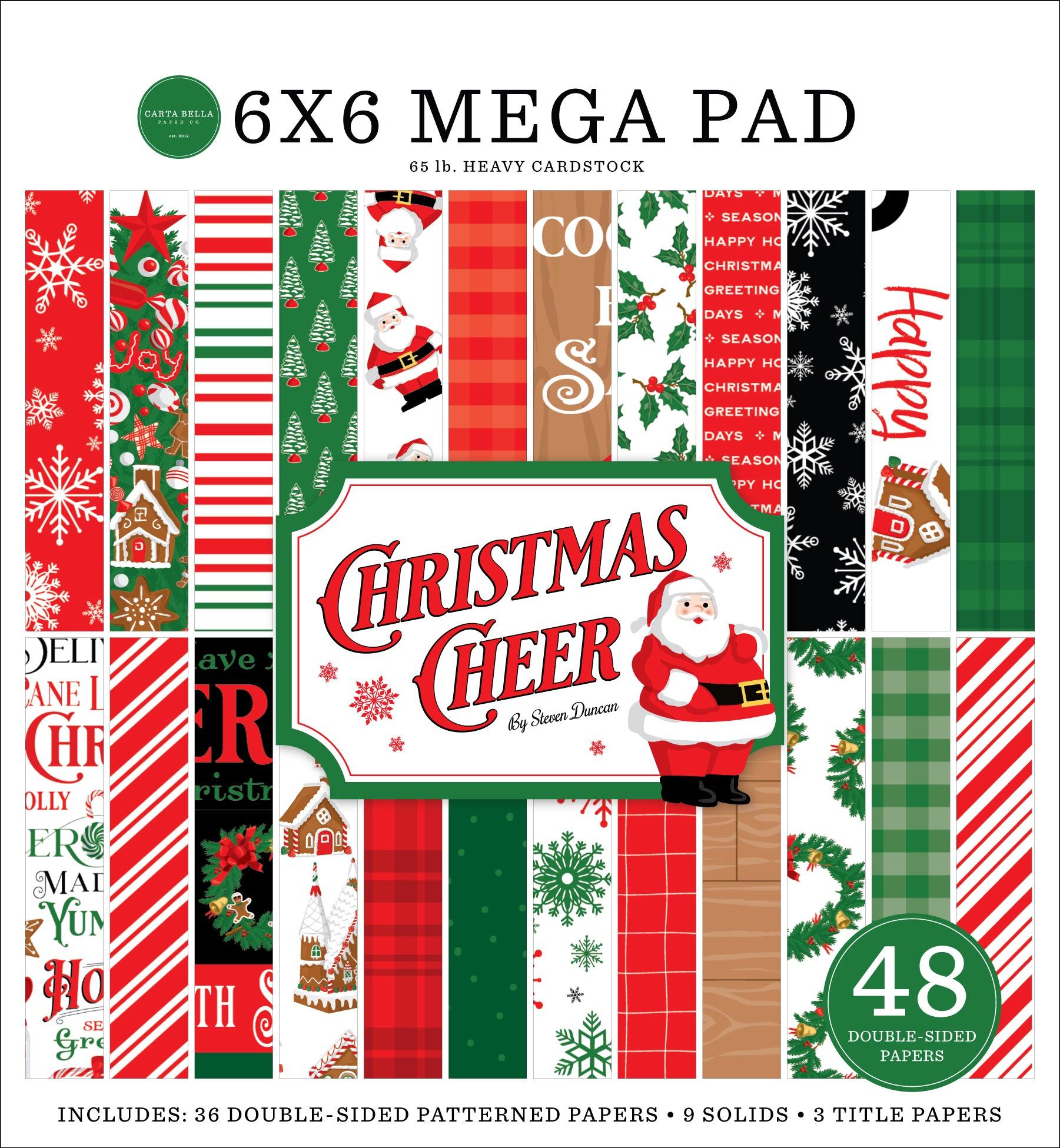 Carta Bella Christmas Cheer Cardmakers 6x6 Mega Pad