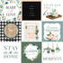 Gather At Home Collection 4 x 4 Journaling Cards 12 x 12 Double-Sided Scrapbook Paper by Carta Bella - Scrapbook Supply Companies