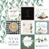 Gather At Home Collection 4x4 Journaling Cards 12 x 12 Double-Sided Scrapbook Paper by Carta Bella