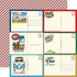 Road Trip Collection Post Cards 12 x 12 Double-Sided Scrapbook Paper by Carta Bella