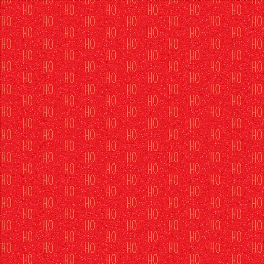 Tulla & Norbert's Christmas Party Collection Through the Woods 12 x 12 Double-Sided Scrapbook Paper by Photo Play Paper - Scrapbook Supply Companies