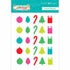 Tulla & Norbert's Christmas Party Collection Enamel Shapes Scrapbook Embellishment by Photo Play Paper