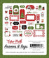 Christmas Magic Collection 5 x 5 Scrapbook Tags & Frames Die Cuts by Echo Park Paper - Scrapbook Supply Companies