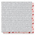 Cupid's Sweetheart Cafe Collection Sweet Sentiments 12 x 12 Double-Sided Scrapbook Paper by Photo Play Paper