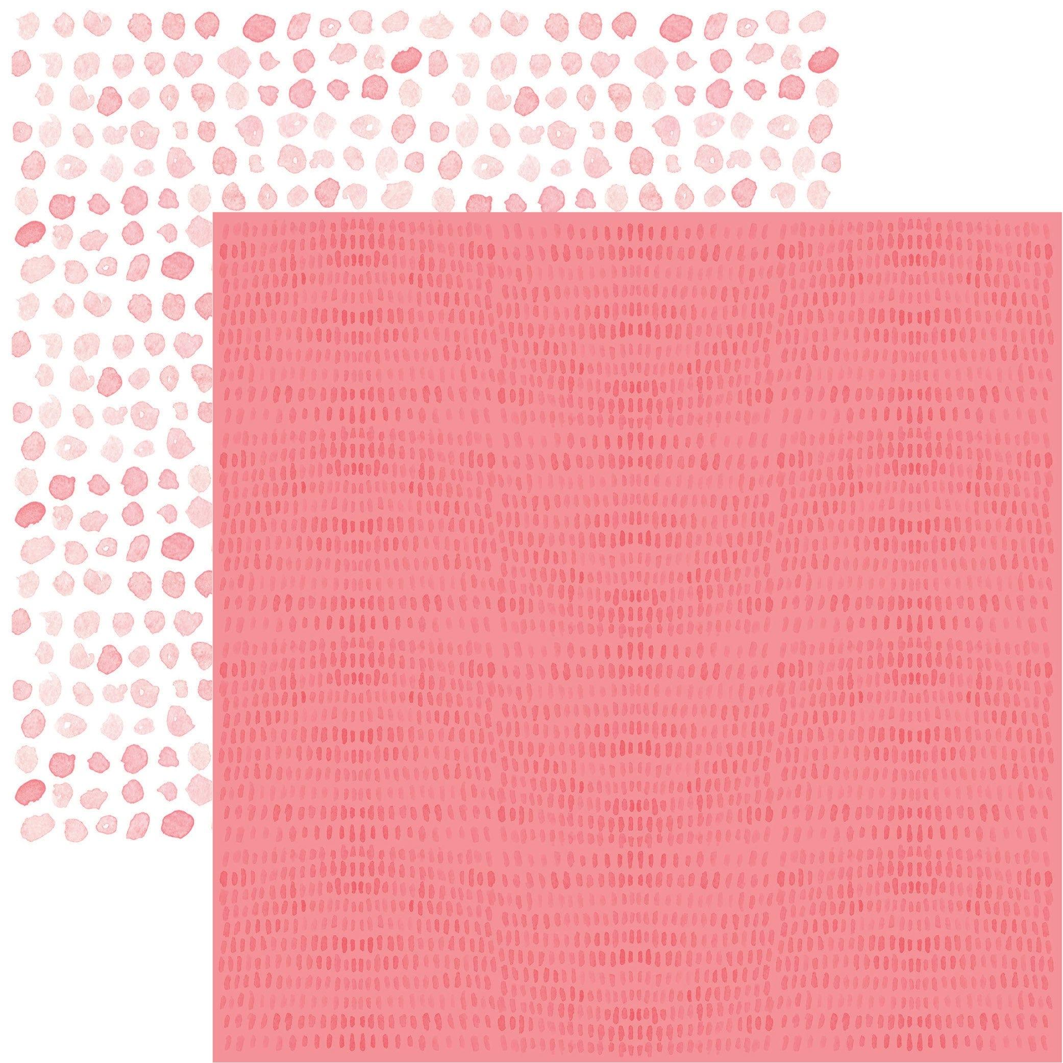 Forever In Love Collection Follow Your Heart 12 x 12 Double-Sided Scrapbook Paper by Reminisce - Scrapbook Supply Companies