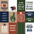 Football Collection 3 x 4 Journaling Cards 12 x 12 Double-Sided Scrapbook Paper by Echo Park Paper - Scrapbook Supply Companies