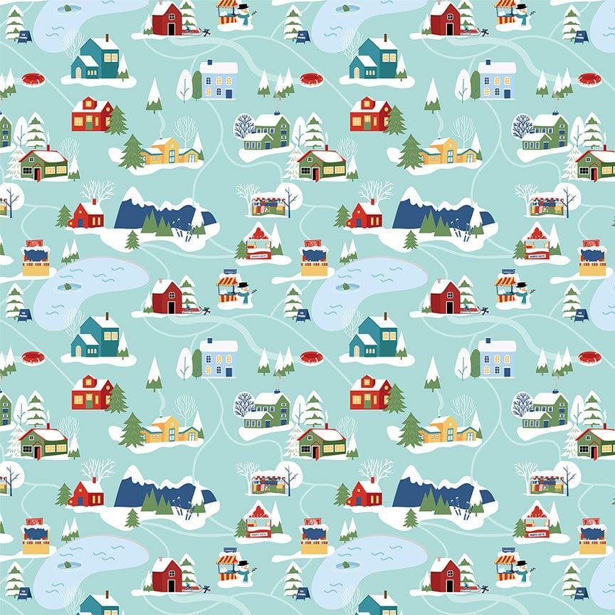 Frostival Collection Winter Fun 12 x 12 Double-Sided Scrapbook Paper by Photo Play Paper - Scrapbook Supply Companies