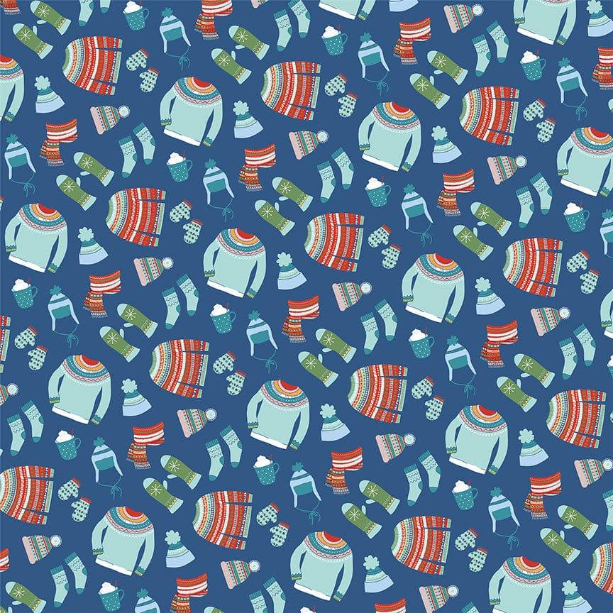 Frostival Collection Warm & Cozy 12 x 12 Double-Sided Scrapbook Paper by Photo Play Paper - Scrapbook Supply Companies