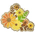 Fall Flower Bunch 6 x 7 Laser Cut Scrapbook Embellishment by SSC Laser Designs-