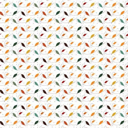 Happy Fall Collection 4 x 6 Journaling Cards 12 x 12 Double-Sided Scrapbook Paper by Echo Park Paper - Scrapbook Supply Companies