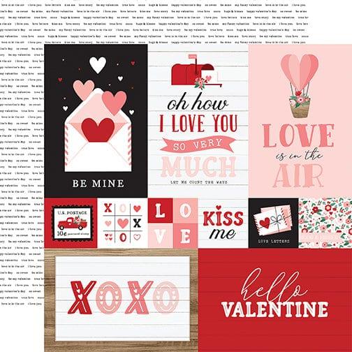 Echo Park Paper  Hello Valentine Multi Journal Scrapbook Paper – Scrapbook  Supply Companies