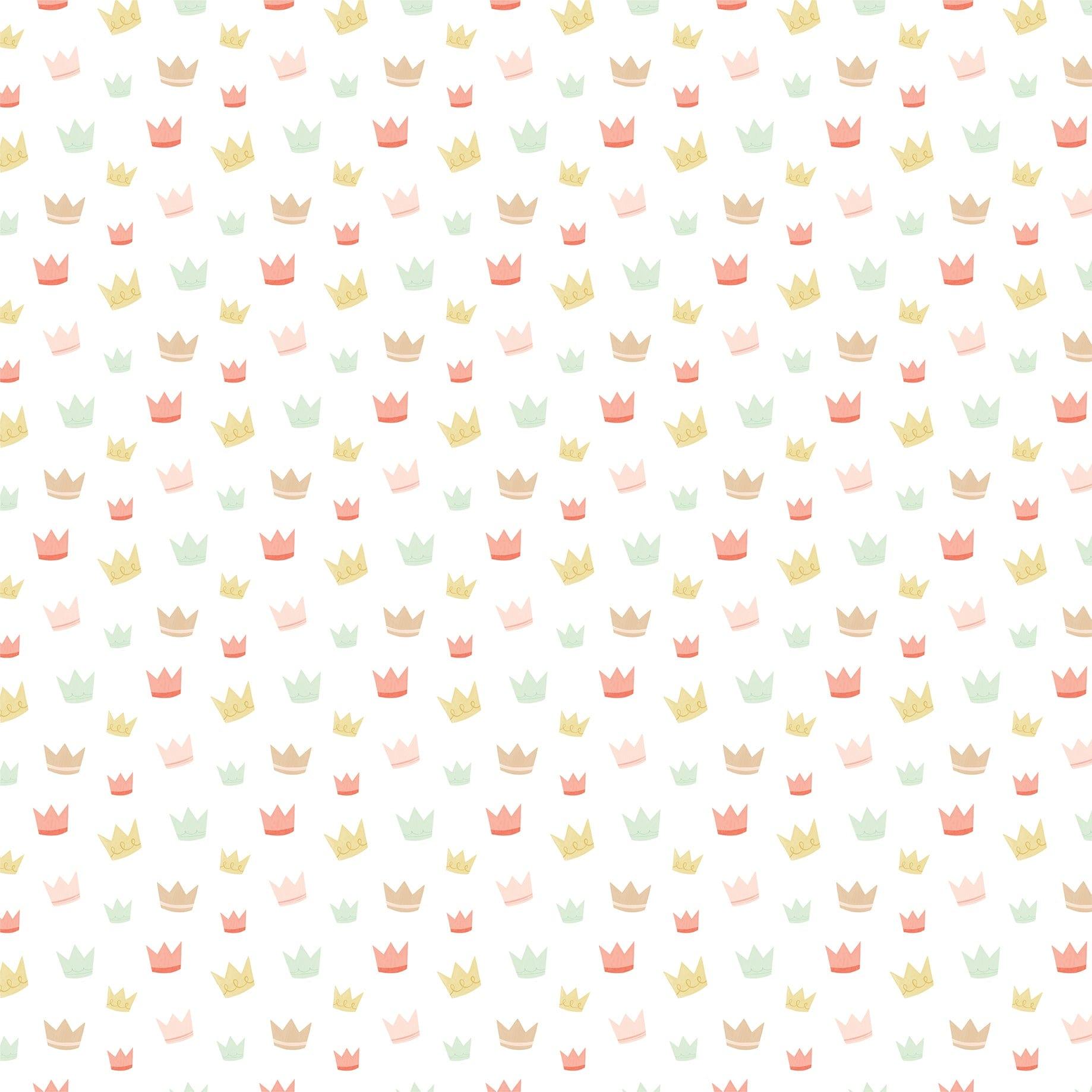 It's A Girl Collection Multi Journaling Cards 12 x 12 Double-Sided Scrapbook Paper by Echo Park Paper - Scrapbook Supply Companies