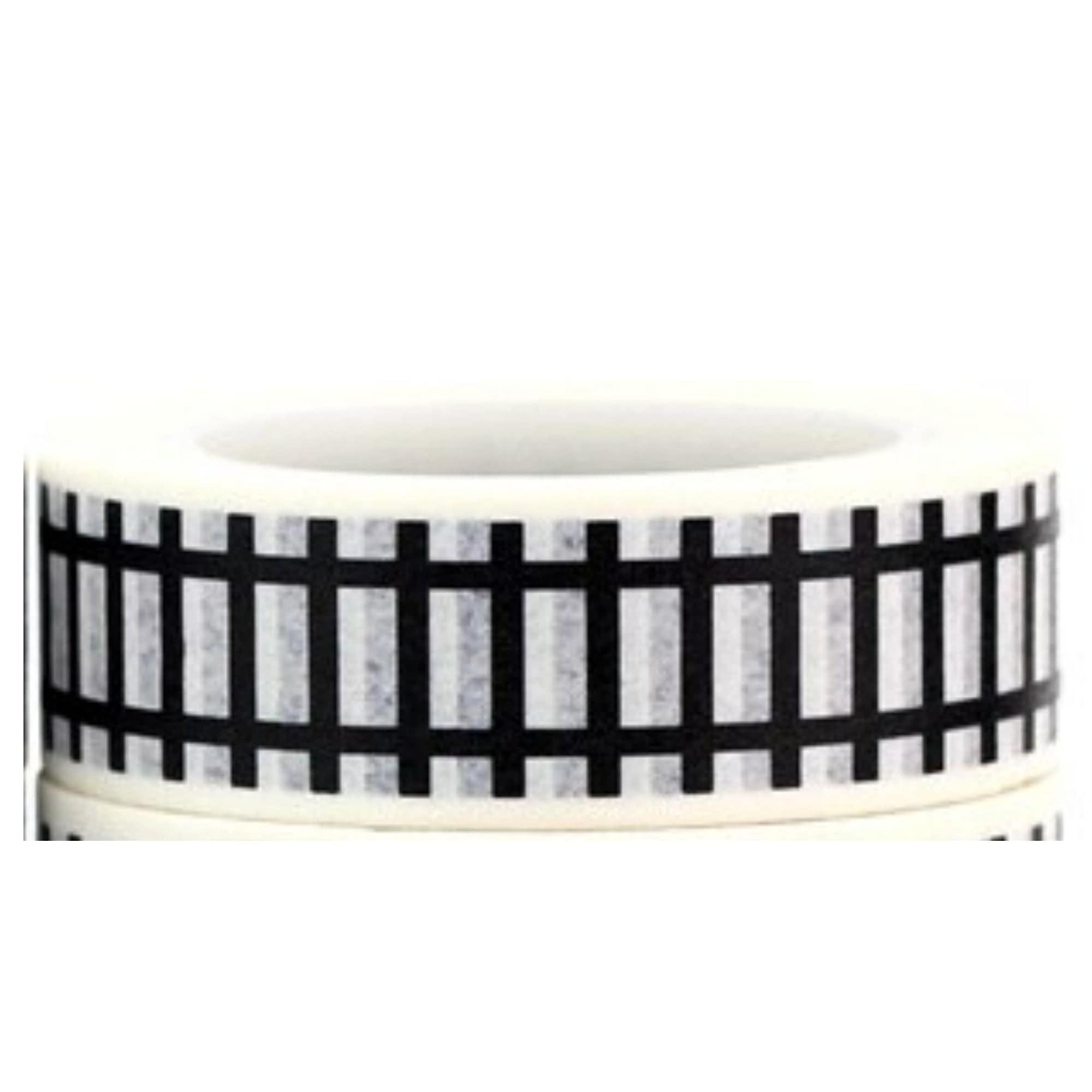 TW Collection Railroad Tracks Washi Tape by SSC Designs - 15mm x 30 Feet