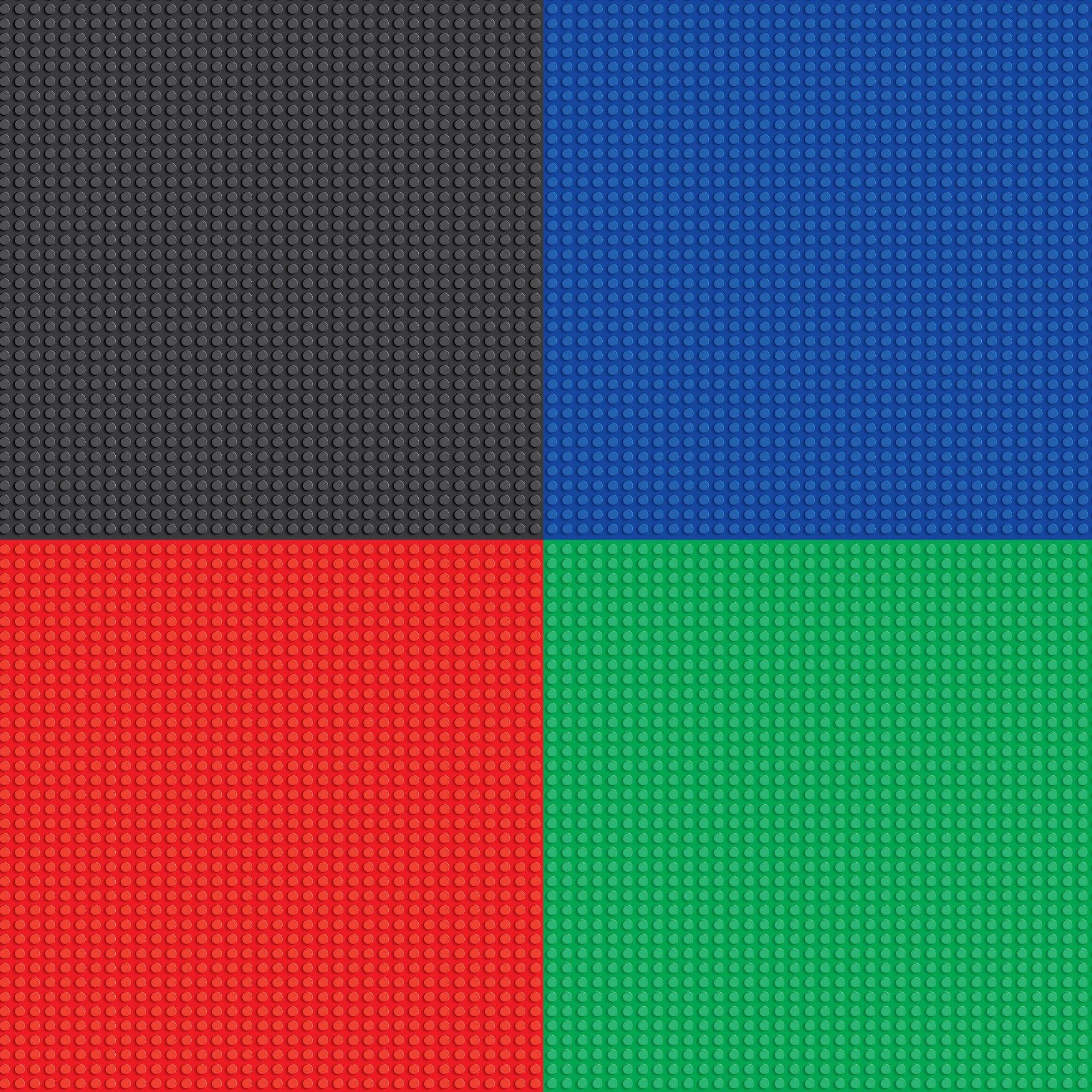 The Building Blocks Collection Quad Blocks 12 x 12 Double-Sided Scrapbook Paper by SSC Designs