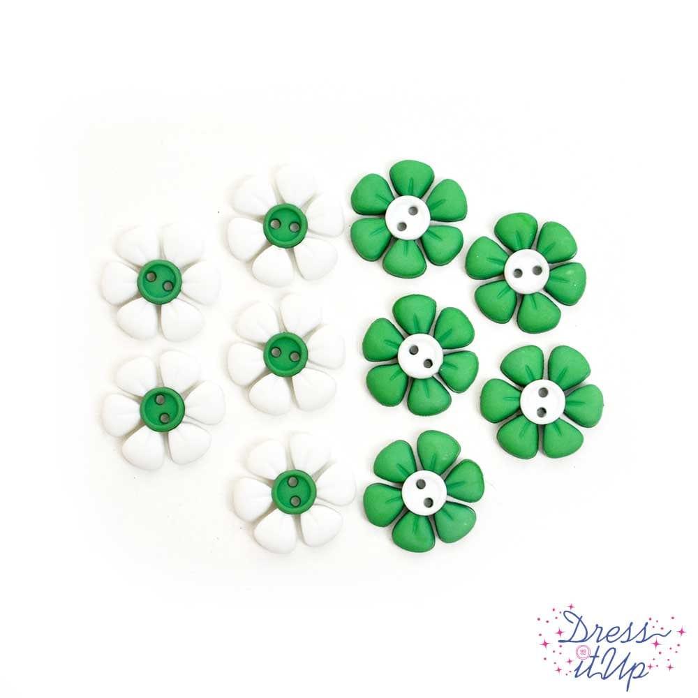 Dress It Up Collection Irish You A Happy St. Patrick's Day Scrapbook Buttons by Jesse James Buttons - Scrapbook Supply Companies