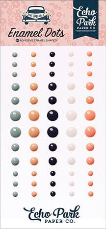 Just Married Collection 3 x 6 Self-Adhesive Enamel Dots Scrapbook Embellishments by Echo Park Paper - Scrapbook Supply Companies