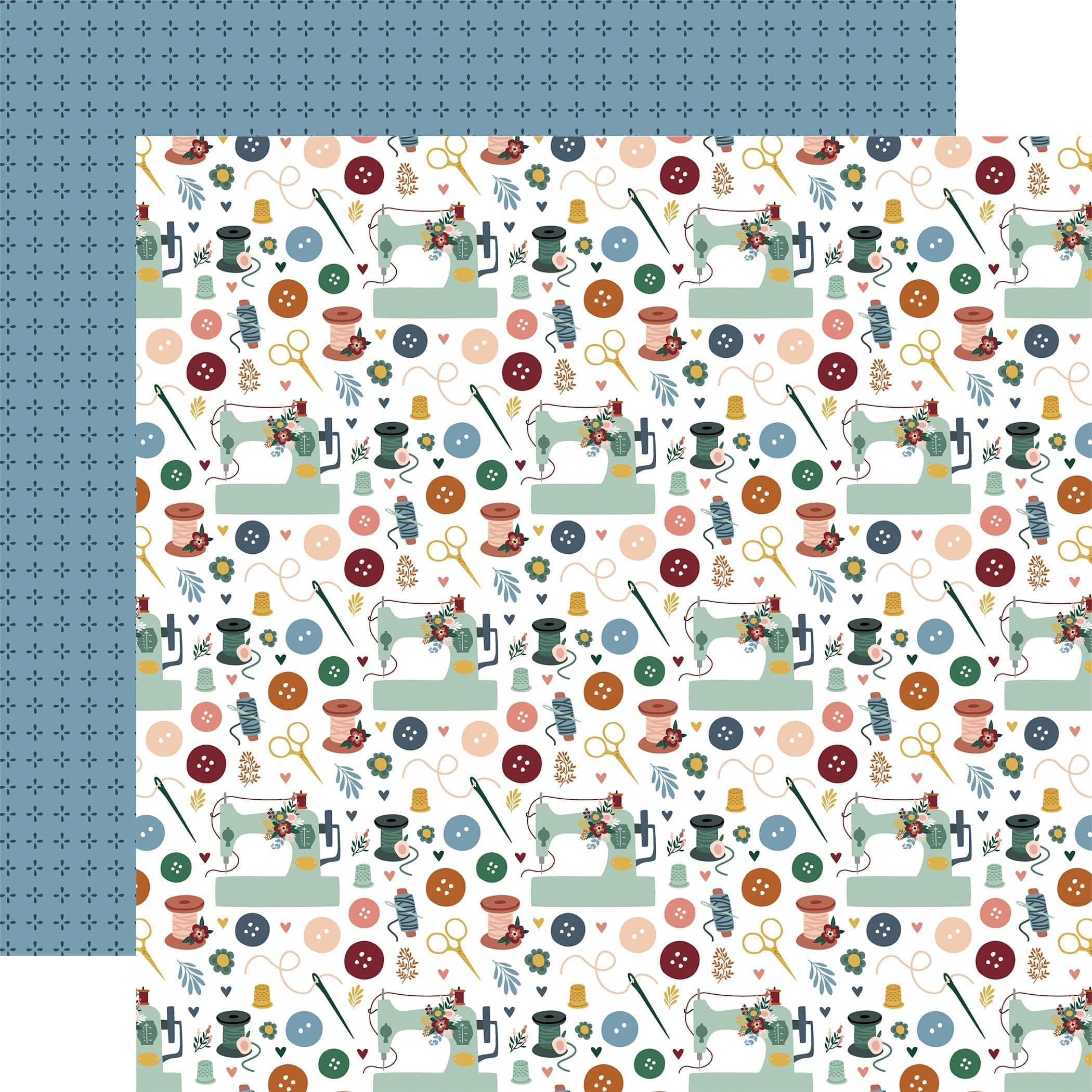 Let's Create Double-Sided Cardstock 12X12-Sew Cute