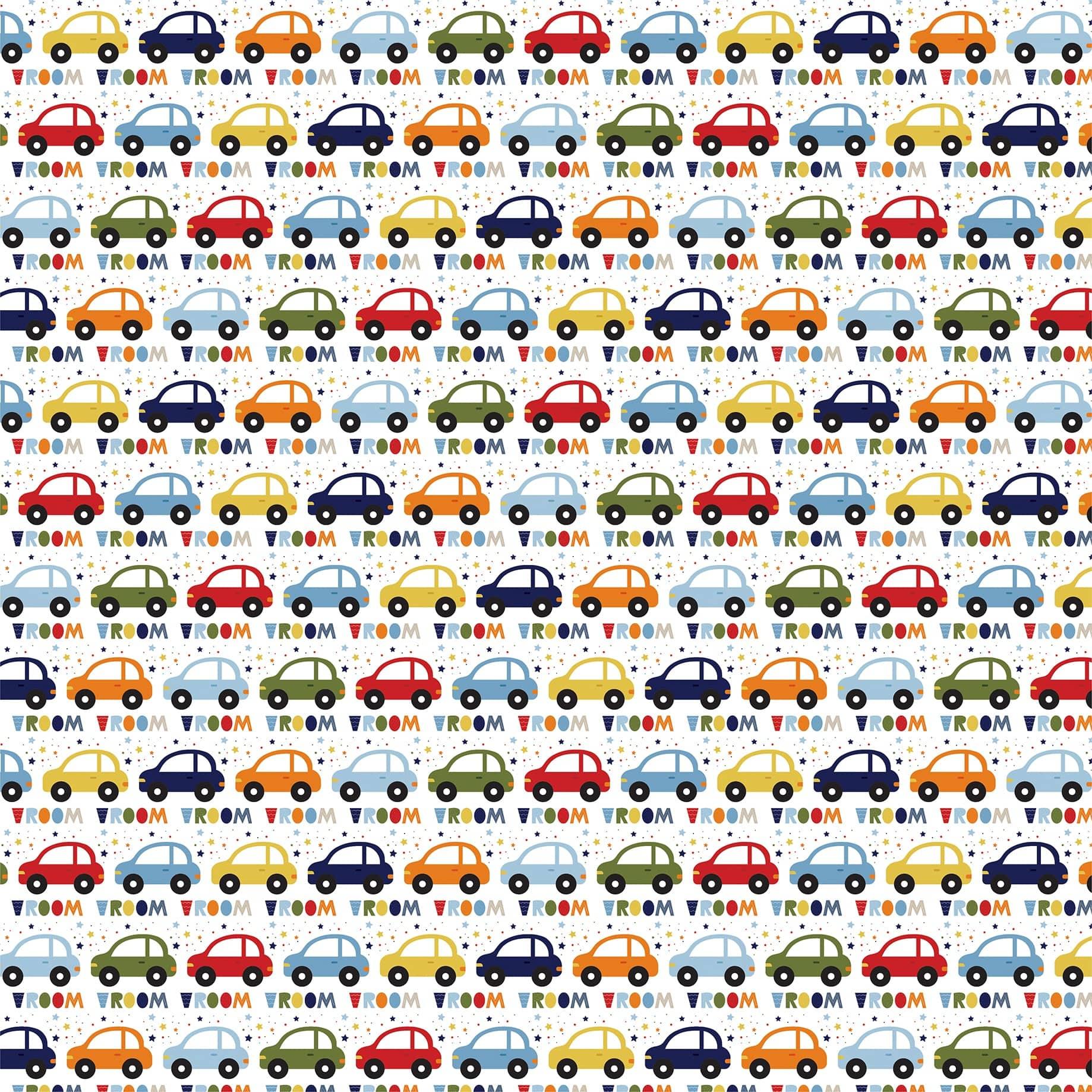 Little Dreamer Boy Collection 3 x 4 Journaling Cards 12 x 12 Double-Sided Scrapbook Paper by Echo Park Paper - Scrapbook Supply Companies