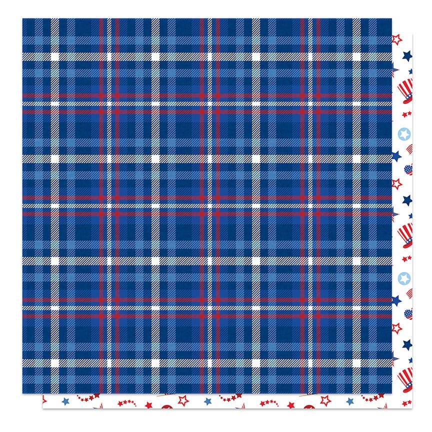 Land That I Love Collection Picnic Table 12 x 12 Double-Sided Scrapbook Paper by Photo Play Paper