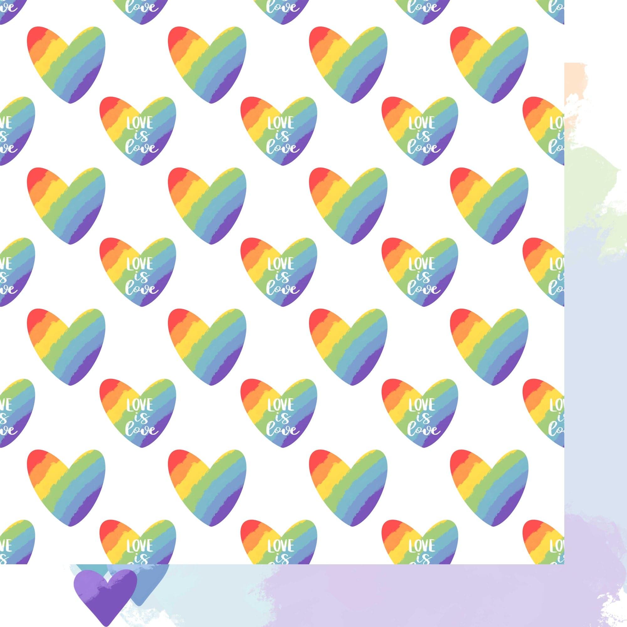 Love Wins Collection 12 x 12 Scrapbook Paper & Embellishment Kit by SSC Designs - Scrapbook Supply Companies