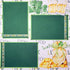 Lucky Leprechauns 2 - 12 x 12 Pages, Fully-Assembled & Hand-Embellished 3D Scrapbook Premade by SSC Designs - Scrapbook Supply Companies