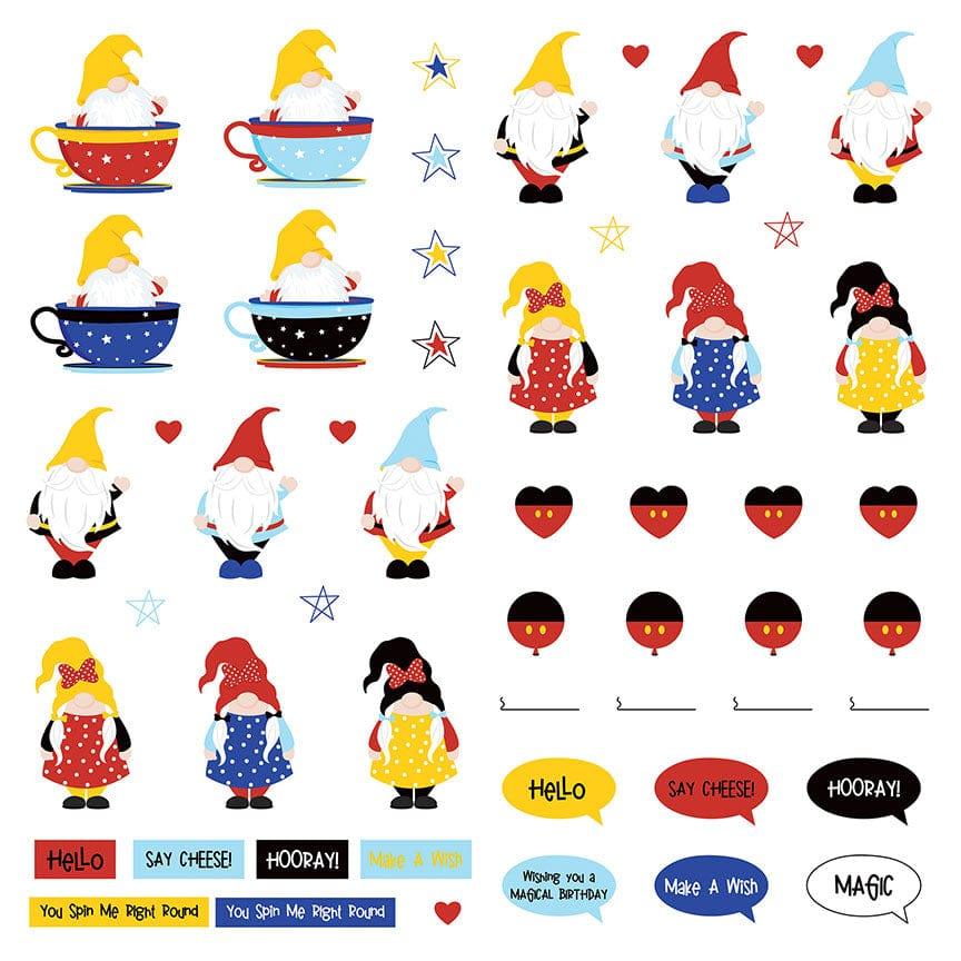 Tulla & Norbert's Magical Vacation Collection 12 x 12 Coordinating Dies Paper by Photo Play Paper