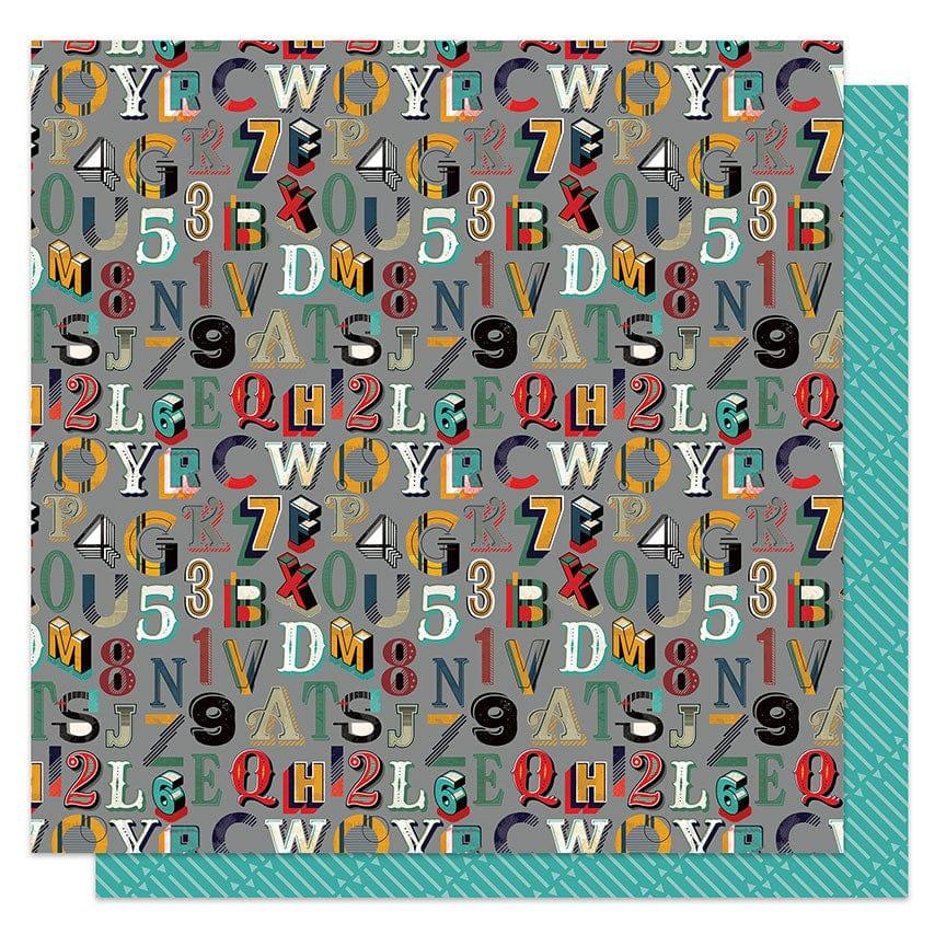 You're The Man Collection Man Cave 12 x 12 Double-Sided Scrapbook Paper by Photo Play Paper