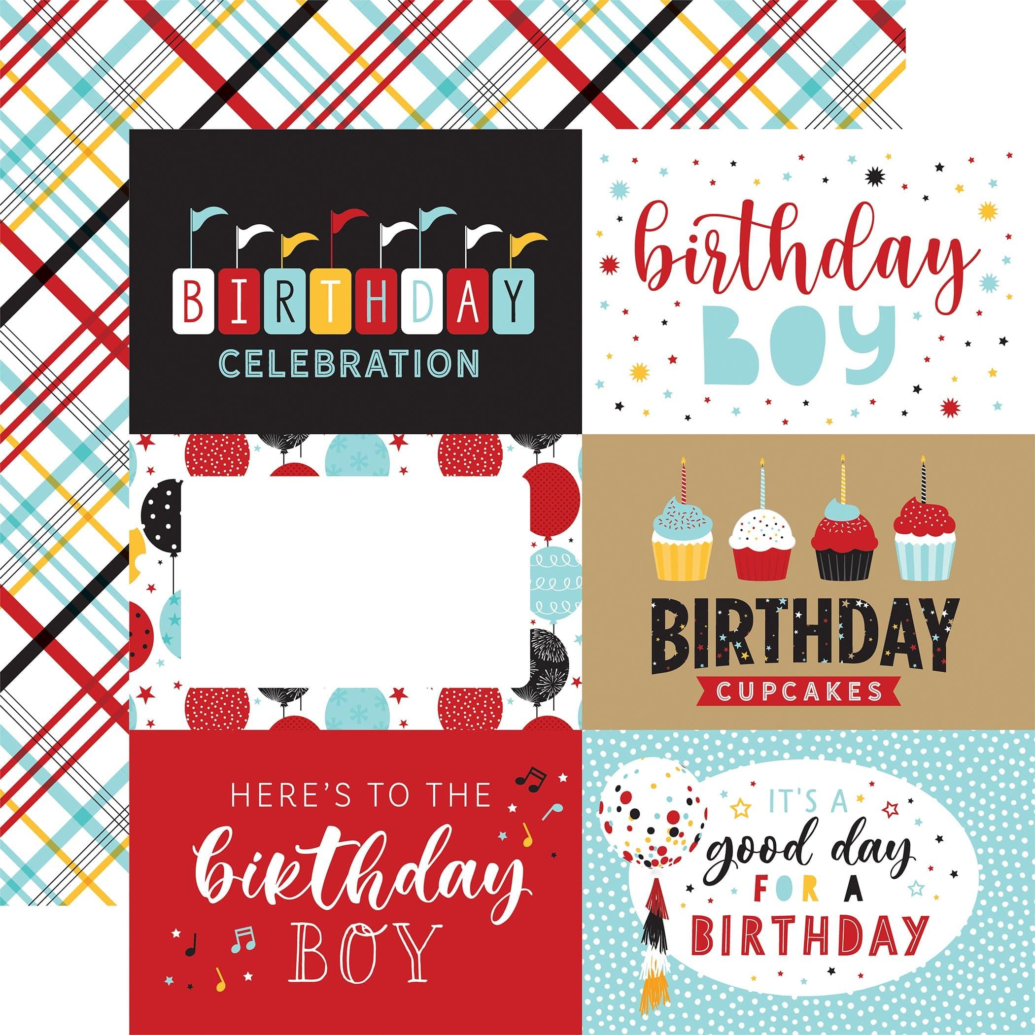 Birthday Scrapbook Paper Designs