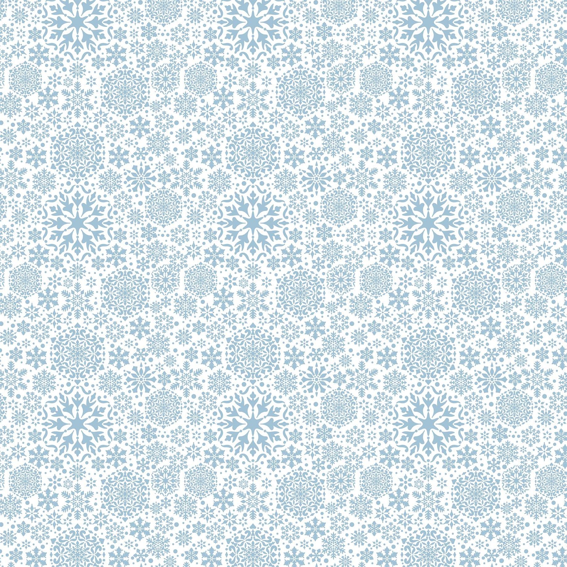 The Magic of Winter Collection Snowy Pines 12 x 12 Double-Sided Scrapbook Paper by Echo Park Paper - Scrapbook Supply Companies