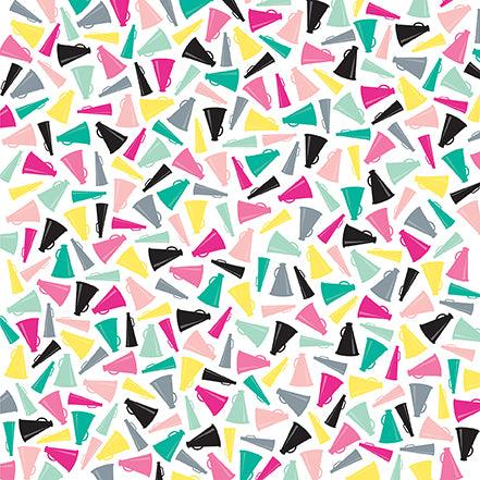 Cheer Collection Loud & Proud 12 x 12 Double-Sided Scrapbook Paper by Echo Park Paper - Scrapbook Supply Companies