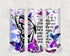 She Is Clothed In Strength Butterflies 30 oz. Straight Skinny Tumbler by SSC Designs