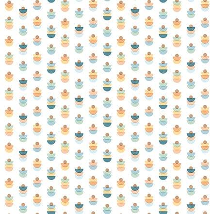 Our Baby Boy Collection 6x4 Journaling Cards 12 x 12 Double-Sided Scrapbook Paper by Echo Park Paper - Scrapbook Supply Companies