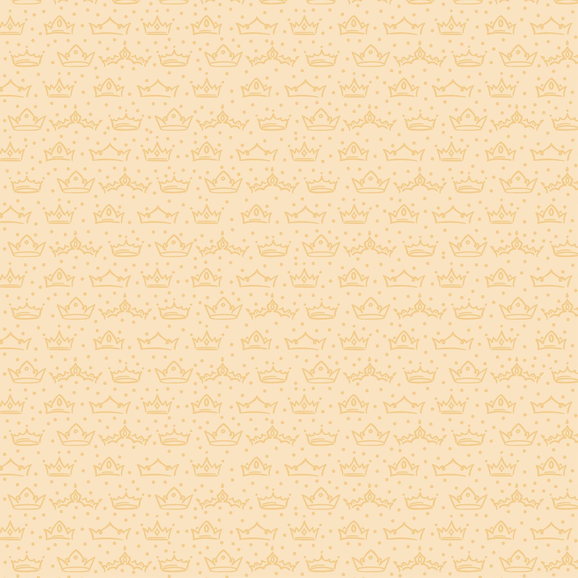 Our Little Princess Collection Kingdom 12 x 12 Double-Sided Scrapbook Paper by Echo Park Paper - Scrapbook Supply Companies