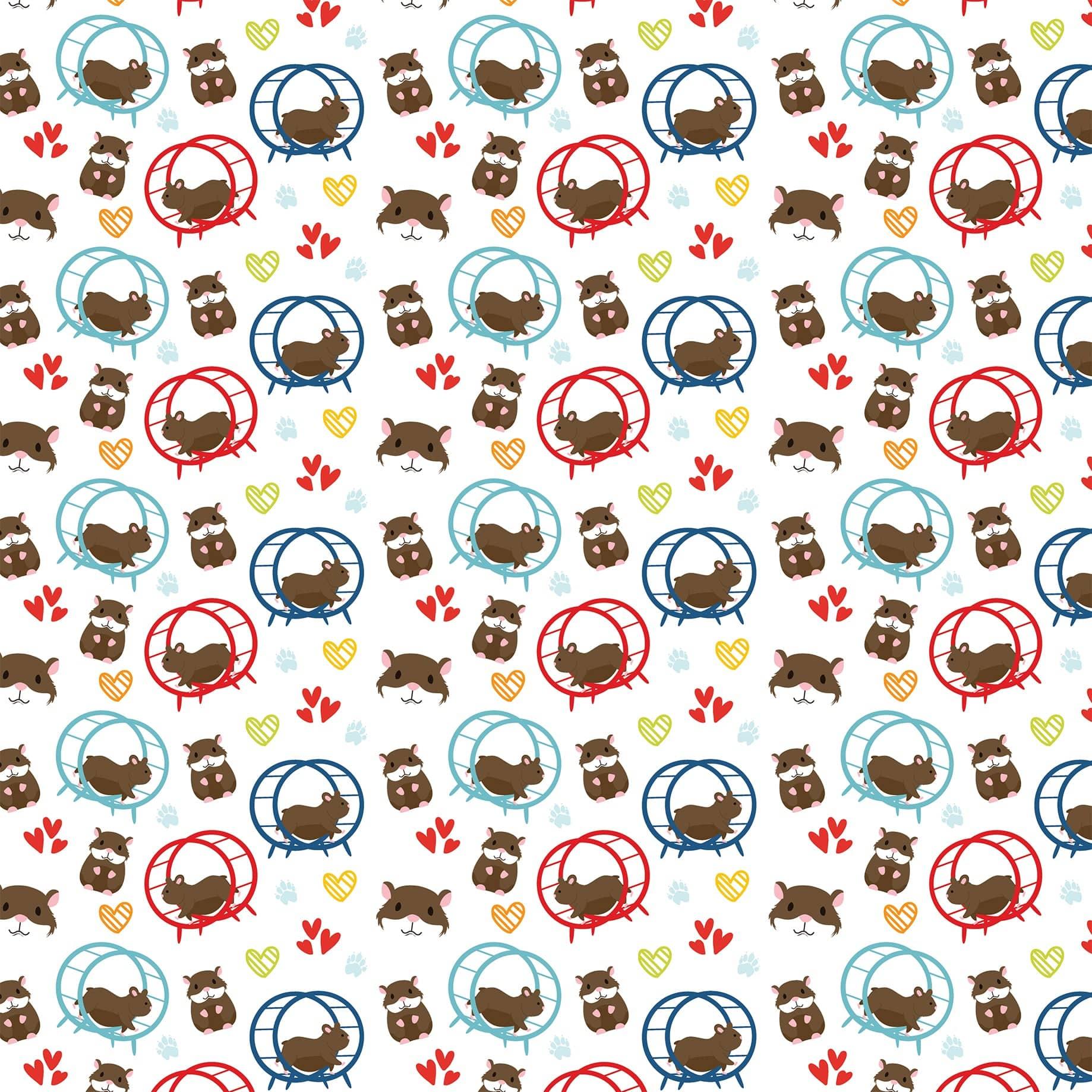 Pets Collection On A Roll 12 x 12 Double-Sided Scrapbook Paper by Echo Park Paper - Scrapbook Supply Companies
