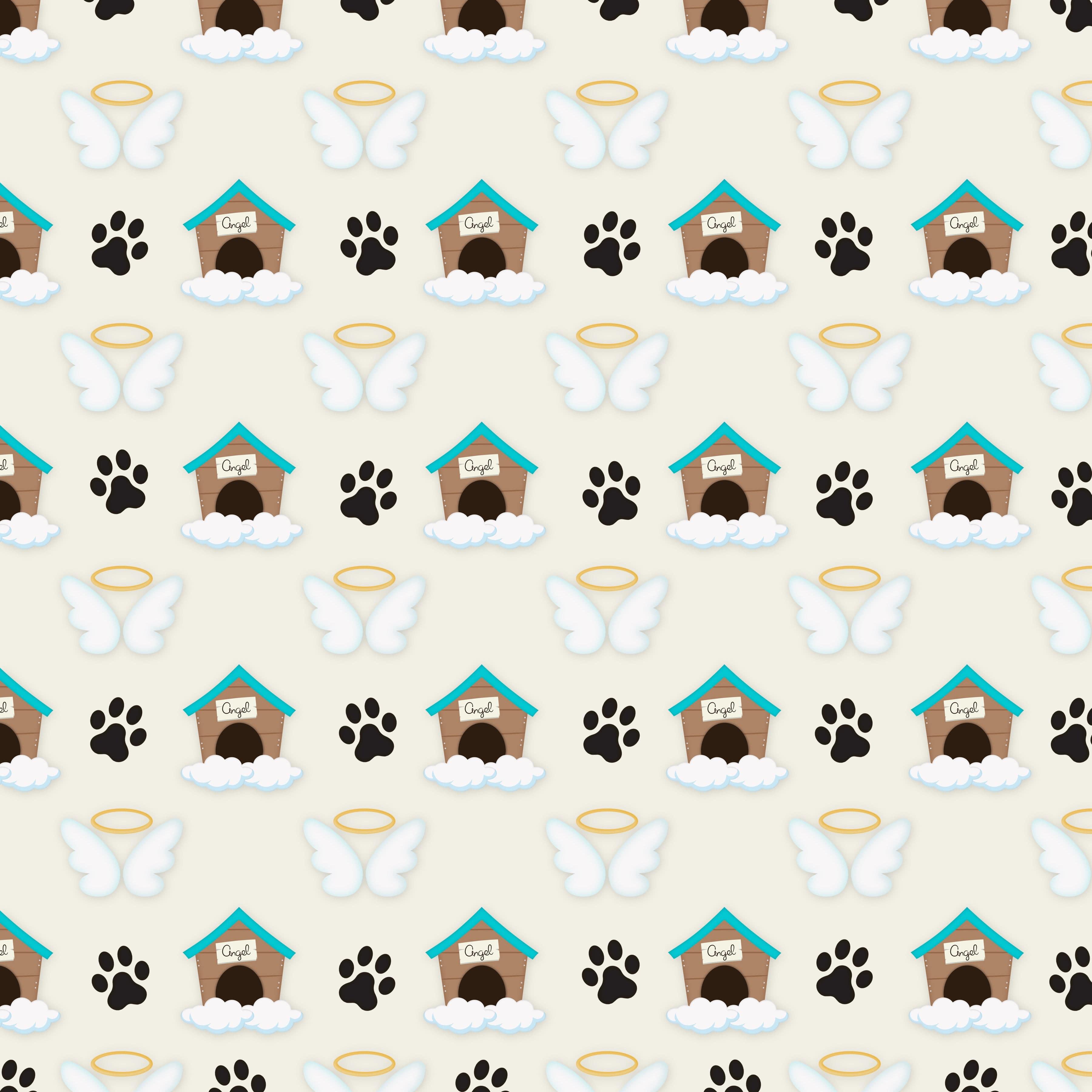 NSDesign's All Pets Go To Heaven Collection Rainbow Bridge 12 x 12 Double-Sided Scrapbook Paper by SSC Designs