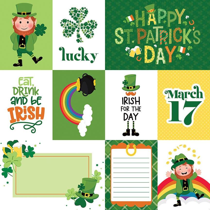 Pot of Gold Collection So Lucky 12 x 12 Double-Sided Scrapbook Paper by Photo Play Paper - Scrapbook Supply Companies