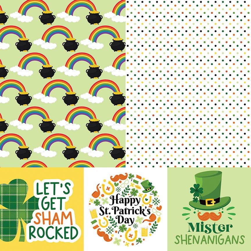 Pot of Gold Collection Shenanigans 12 x 12 Double-Sided Scrapbook Paper by Photo Play Paper - Scrapbook Supply Companies