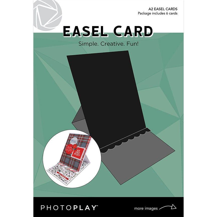 Maker's Series Collection Black A2 Easel Cards by Photo Play Paper-6 cards