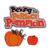 Picking The Perfect Pumpkin Fully-Assembled 4 x 8 Title & Pumpkin Accessories Laser Cut Scrapbook Embellishments by SSC Laser Designs