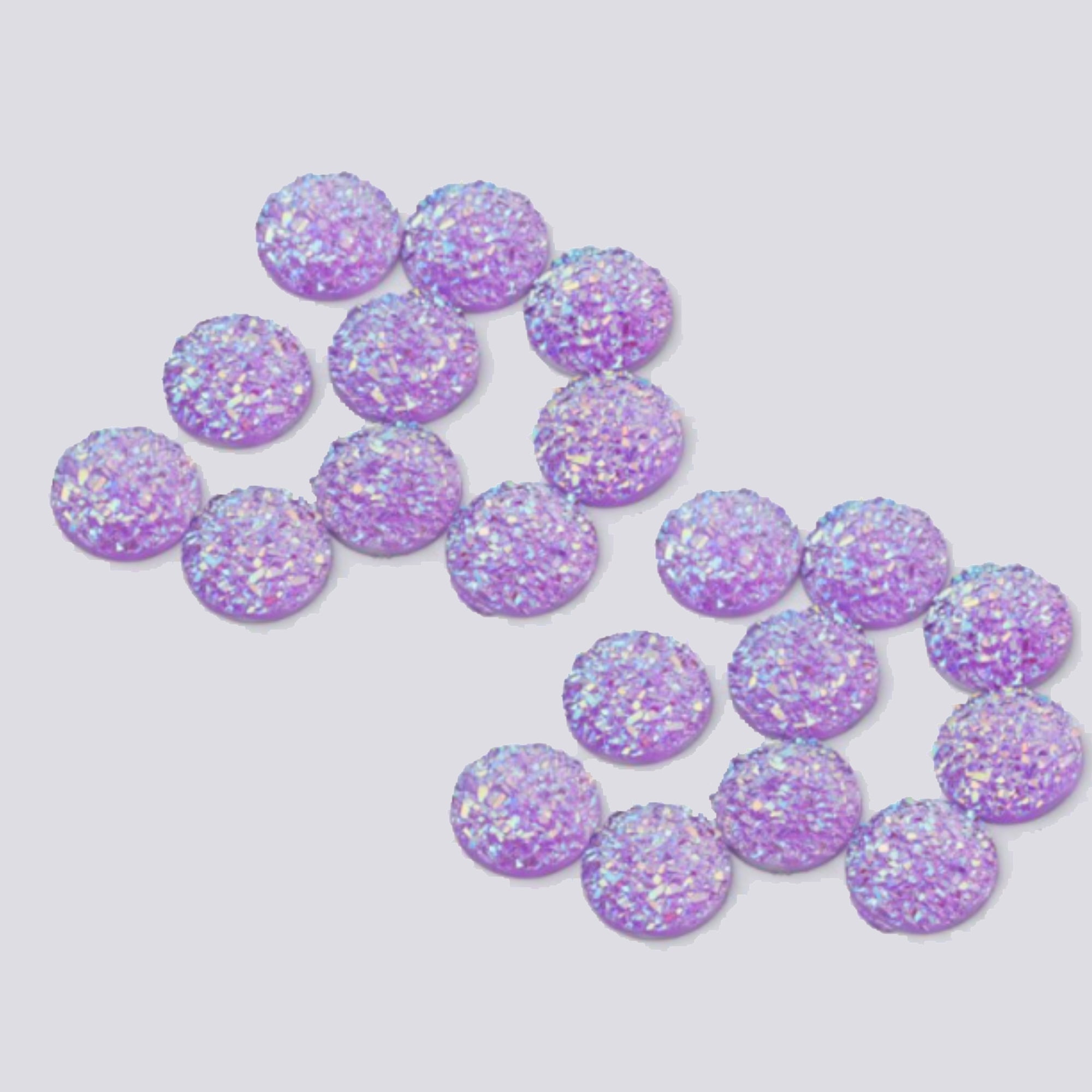 Bling It Up Collection 3/8" Lavender Chunky Round Bling - Pkg. of 20